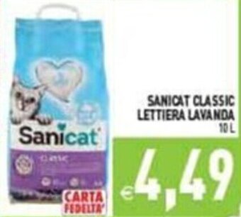 SANICAT CLASSIC LETTIERA LAVANDA 10 l