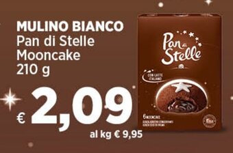 In Coop MULINO BIANCO Pan di Stelle Mooncake 210 g offerta
