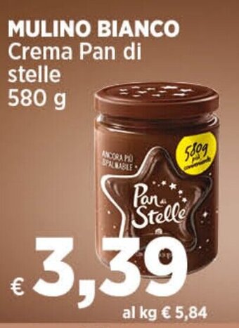 In Coop MULINO BIANCO Crema Pan di stelle 580 g offerta