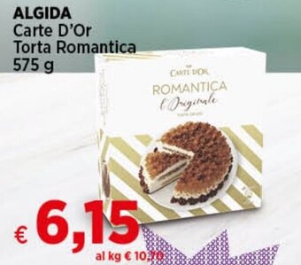 In Coop ALGIDA Carte D'Or Torta Romantica 575 g offerta