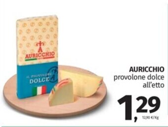 AURICCHIO provolone dolce all'etto