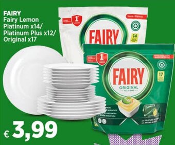 FAIRY Fairy Lemon Platinum x14/ Platinum Plus x12/ Original x17
