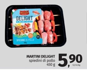 Superstore Pam MARTINI DELIGHT spiedini di pollo 450 g offerta