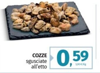 Superstore Pam COZZE sgusciate all'etto offerta