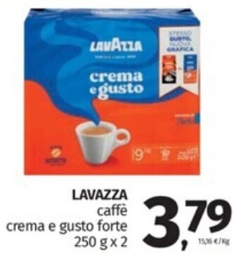 Superstore Pam LAVAZZA caffè crema e gusto forte 250 g x 2 offerta