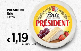PRESIDENT Brie