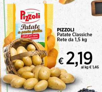 PIZZOLI Patate Classiche Rete da 1,5 kg