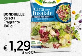 In Coop BONDUELLE Ricetta Fragrante 180 g offerta