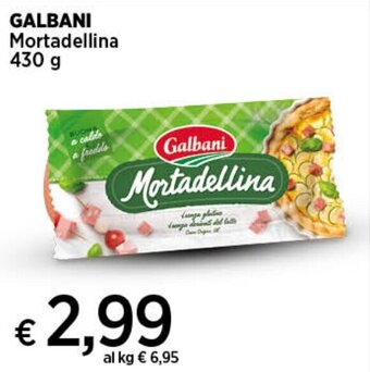 In Coop GALBANI Mortadellina 430 g offerta