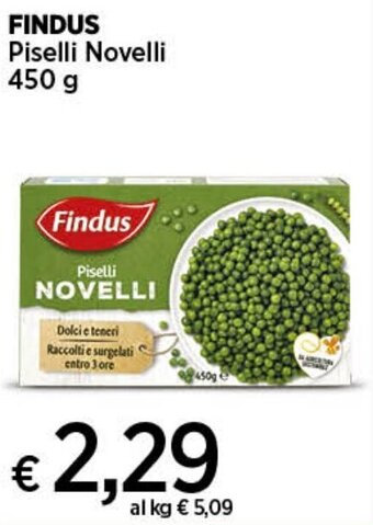 FINDUS Piselli Novelli 450 g