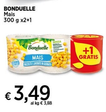 BONDUELLE Mais 300 g x2+1