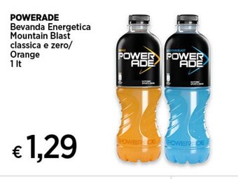 In Coop POWERADE Bevanda Energetica Mountain Blast classica e zero/ Orange 1 It offerta