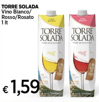 TORRE SOLADA Vino Bianco/ Rosso/Rosato 1 lt