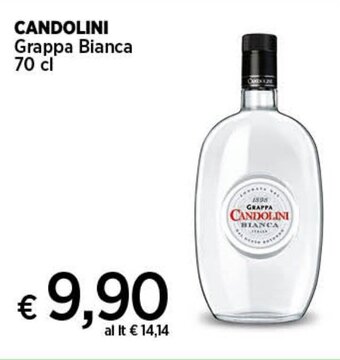 CANDOLINI Grappa Bianca 70 cl