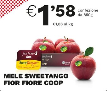 In Coop MELE SWEETANGO FIOR FIORE COOP 850g offerta