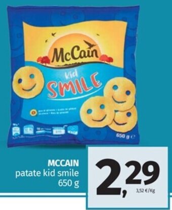 Superstore Pam MCCAIN patate kid smile 650 g offerta