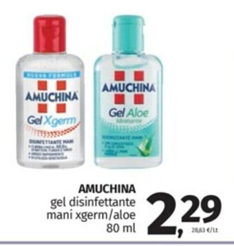 Superstore Pam AMUCHINA gel disinfettante mani xgerm/aloe 80 ml offerta