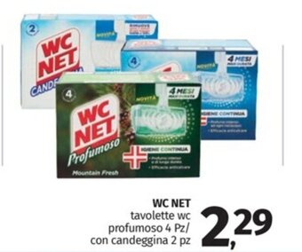 Superstore Pam WC NET tavolette wc profumoso 4 Pz/ con candeggina 2 pz offerta