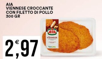 Premium Cash&Carry AIA VIENNESE CROCCANTE CON FILETTO DI POLLO 300 GR offerta