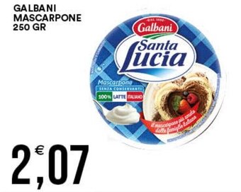 Premium Cash&Carry GALBANI MASCARPONE 250 GR offerta