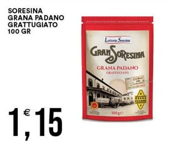 SORESINA GRANA PADANO GRATTUGIATO 100 GR