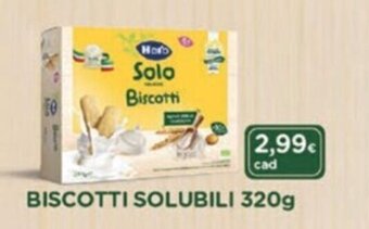 Ideal Bimbo BISCOTTI SOLUBILI 320g offerta
