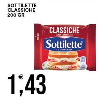 Premium Cash&Carry SOTTILETTE CLASSICHE 200 GR offerta
