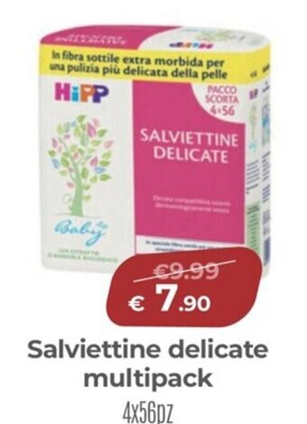 Salviettine delicate multipack 4x56pz
