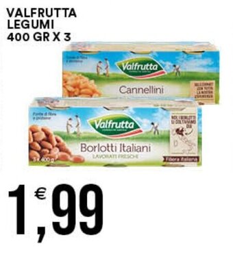 Premium Cash&Carry VALFRUTTA LEGUMI 400 GR X 3 offerta
