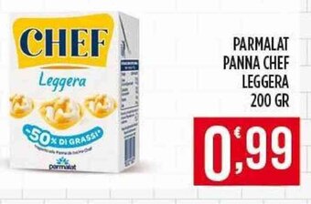 Supermercato Pollio PARMALAT PANNA CHEF LEGGERA 200 GR offerta