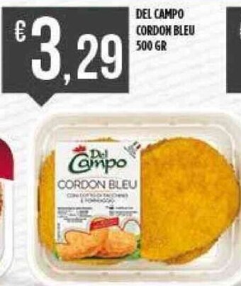 Supermercato Pollio DEL CAMPO CORDON BLEU 500 GR offerta