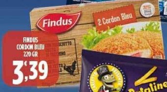 FINDUS CORDON BLEU 220 GR