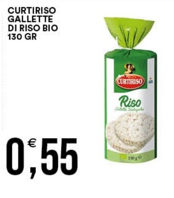 Premium Cash&Carry CURTIRISO GALLETTE DI RISO BIO 130 GR offerta