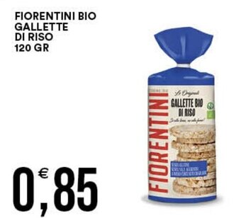 Premium Cash&Carry FIORENTINI BIO GALLETTE DI RISO 120 GR offerta