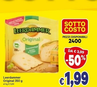 A&O Leerdammer Formaggio offerta