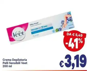 A&O Veet Crema depilatoria offerta