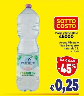 A&O San Benedetto Acqua offerta