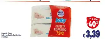A&O Fresh & Clean Salviettine offerta