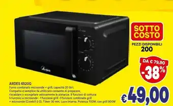 A&O Ardes Microonde offerta