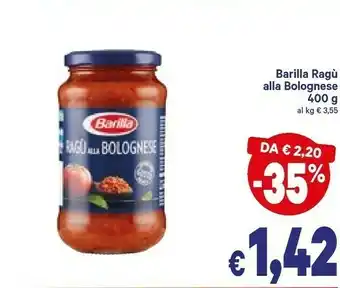 A&O Barilla Sughi per pasta offerta