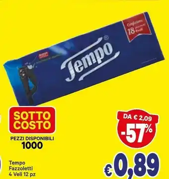 A&O Tempo Fazzoletti offerta