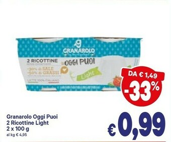 A&O Granarolo Ricotta offerta