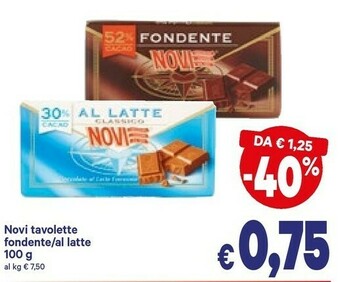A&O Novi Cioccolato offerta