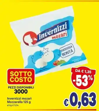A&O Invernizzi Mozzarella offerta