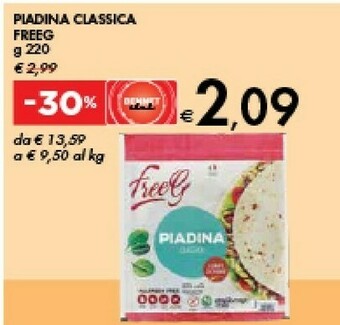 Bennet Freeg Piadina Classica offerta