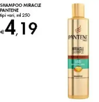 Bennet Pantene Shampoo Miracle Lisci offerta