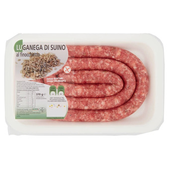 Coop Linea salsicce di suino fiorani offerta