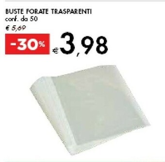 Bennet Buste Forate Trasparenti offerta