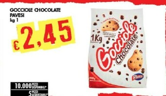 Bennet Pavesi Gocciole Chocolate 1000 G(ml) offerta