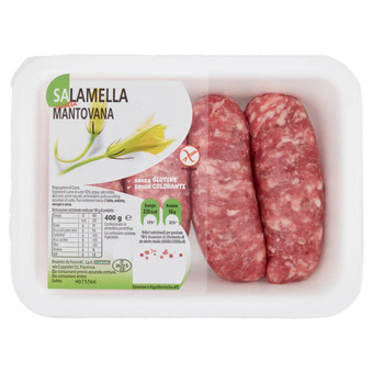 Ipercoop Salamella di suino ricetta mantovana fiorani offerta